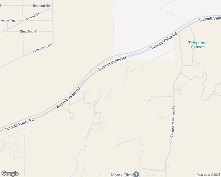 map of restaurants, bars, coffee shops, grocery stores, and more near 13633 Summit Valley Road in Hesperia