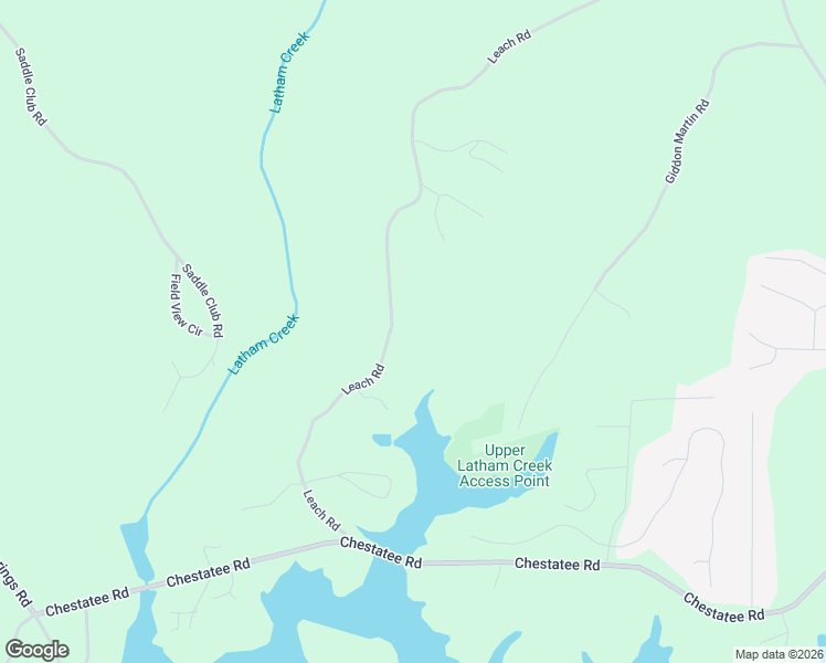 map of restaurants, bars, coffee shops, grocery stores, and more near 3840 Leach Road in Gainesville