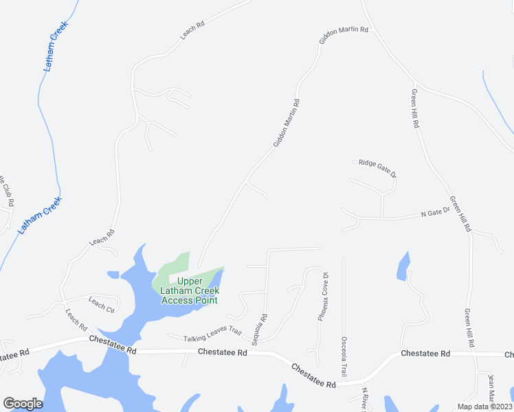 map of restaurants, bars, coffee shops, grocery stores, and more near 4625 Giddon Martin Road in Gainesville