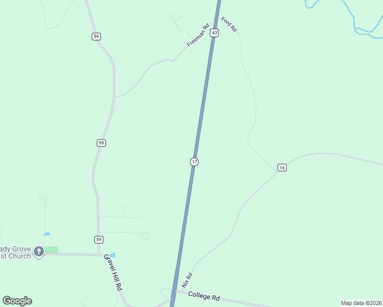 map of restaurants, bars, coffee shops, grocery stores, and more near 3593 U.S. 43 in Phil Campbell