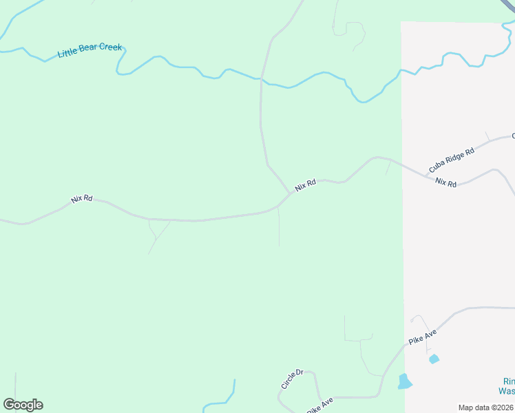 map of restaurants, bars, coffee shops, grocery stores, and more near 2141 Nix Road in Phil Campbell