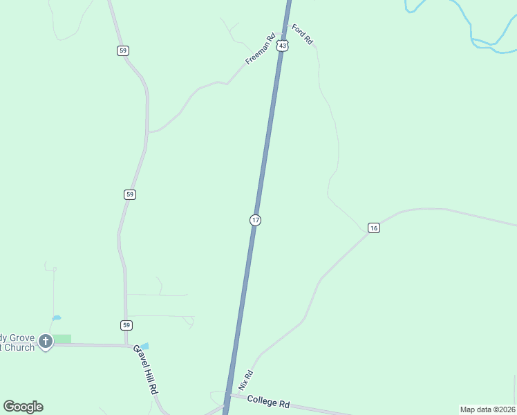 map of restaurants, bars, coffee shops, grocery stores, and more near 3593 U.S. 43 in Phil Campbell