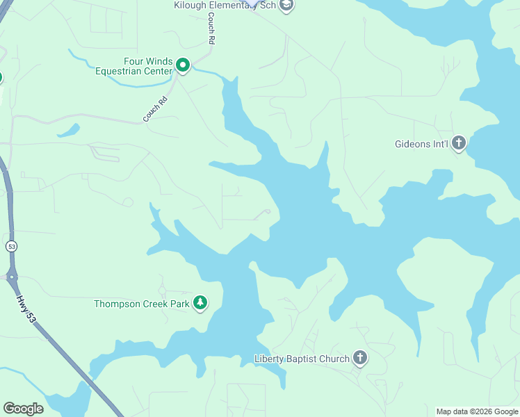 map of restaurants, bars, coffee shops, grocery stores, and more near 93 Ruby Lane in Dawsonville
