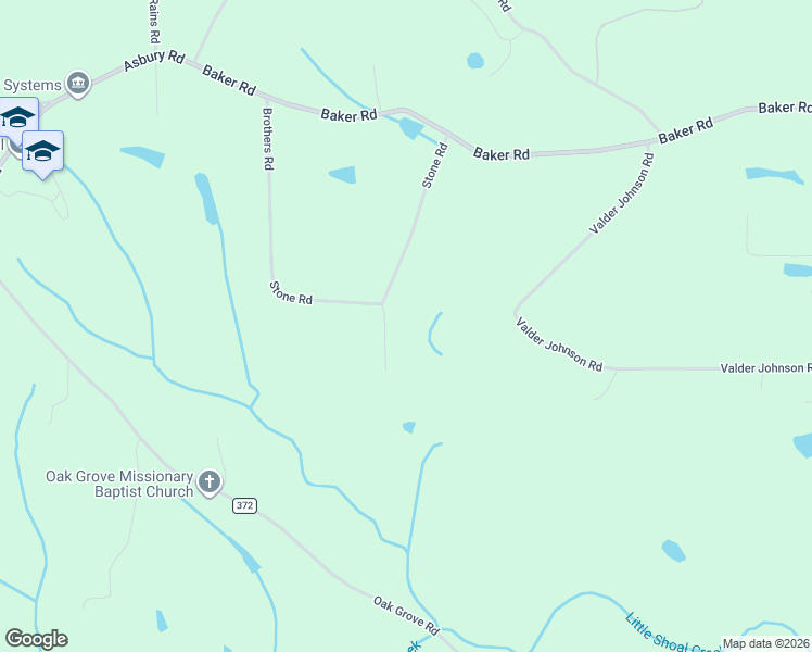 map of restaurants, bars, coffee shops, grocery stores, and more near 715 Brothers Road in Albertville