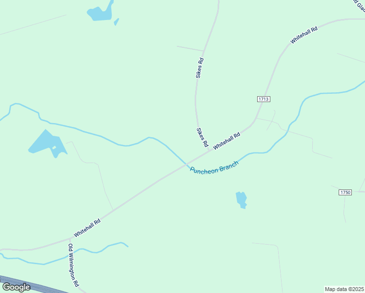 map of restaurants, bars, coffee shops, grocery stores, and more near 47 Sikes Road in Whiteville
