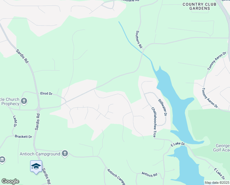 map of restaurants, bars, coffee shops, grocery stores, and more near 3849 Windsor Tr in Gainesville