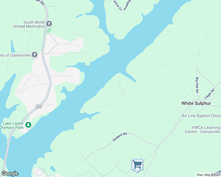 map of restaurants, bars, coffee shops, grocery stores, and more near 3320 Winterberry Lane in Gainesville
