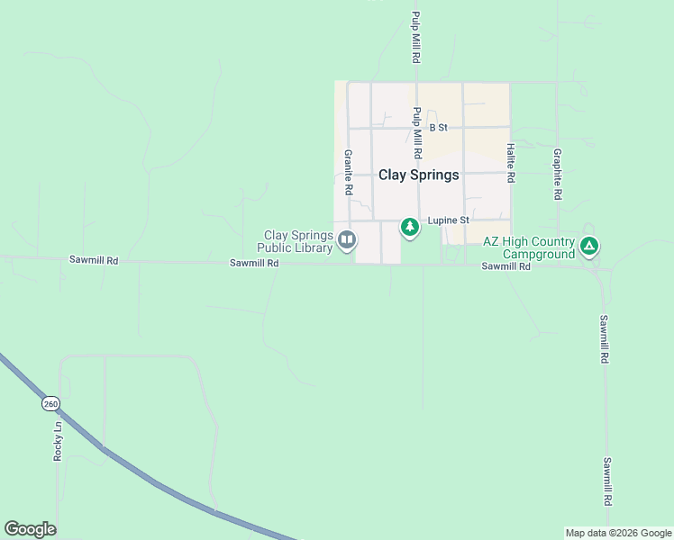 map of restaurants, bars, coffee shops, grocery stores, and more near 4975 Sawmill Road in Show Low
