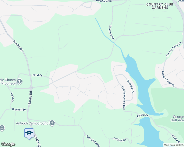 map of restaurants, bars, coffee shops, grocery stores, and more near 3849 Windsor Tr in Gainesville