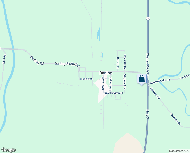 map of restaurants, bars, coffee shops, grocery stores, and more near in Darling