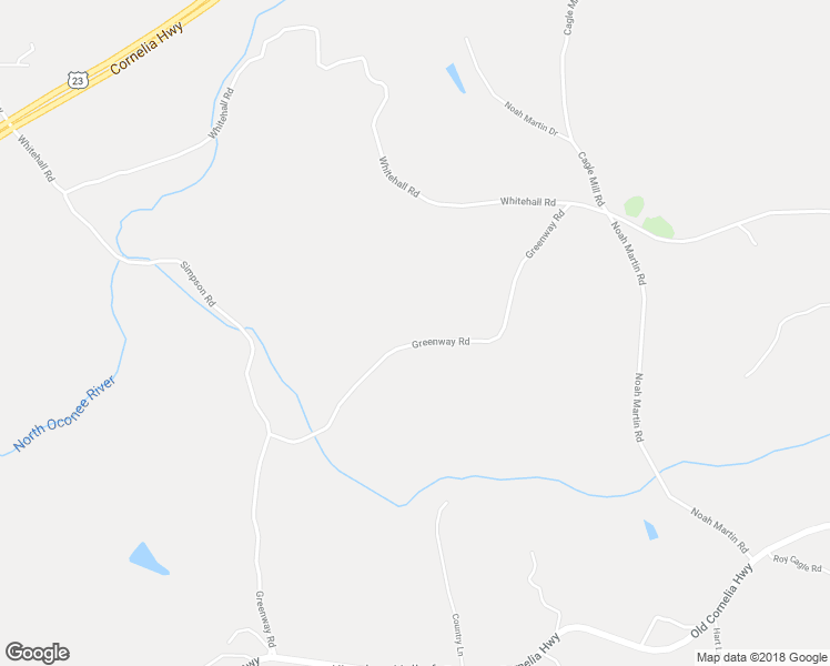 map of restaurants, bars, coffee shops, grocery stores, and more near 4219 Greenway Road in Lula