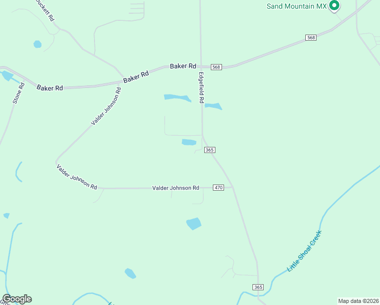 map of restaurants, bars, coffee shops, grocery stores, and more near 336 Edgefield Road in Albertville
