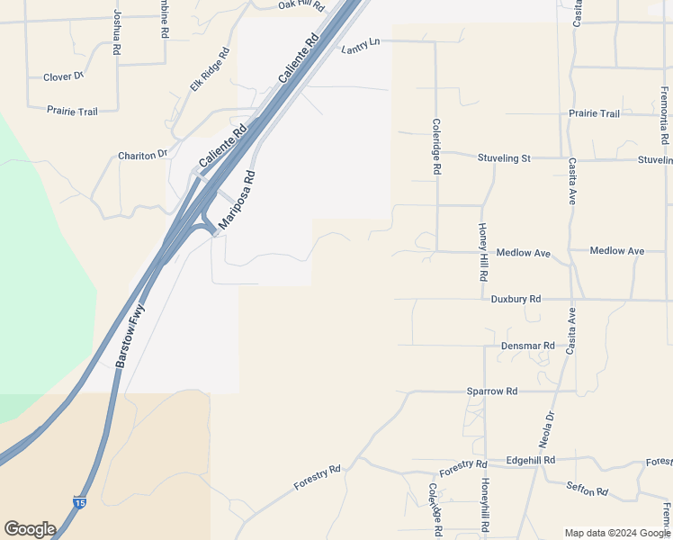 map of restaurants, bars, coffee shops, grocery stores, and more near Daisy Road in Oak Hills