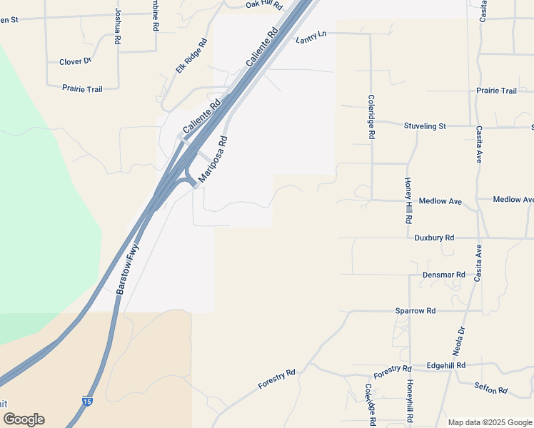 map of restaurants, bars, coffee shops, grocery stores, and more near Meadowlark Avenue in Oak Hills