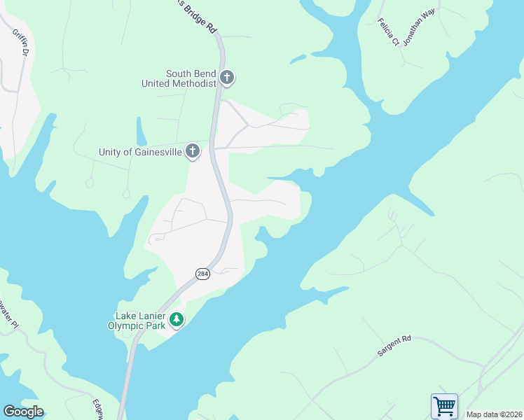 map of restaurants, bars, coffee shops, grocery stores, and more near 3334 Little Circle in Gainesville