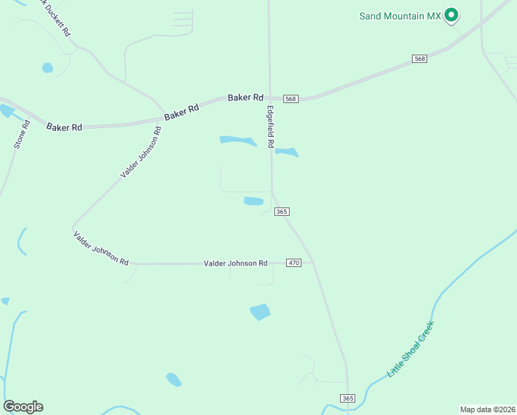 map of restaurants, bars, coffee shops, grocery stores, and more near 336 Edgefield Road in Albertville