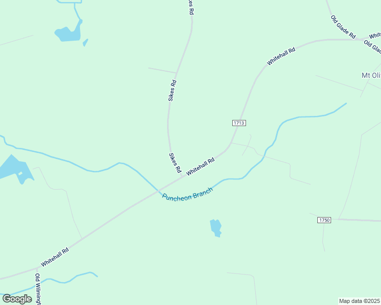 map of restaurants, bars, coffee shops, grocery stores, and more near 182 Sikes Road in Whiteville