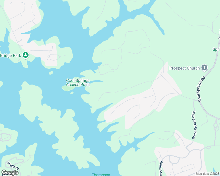 map of restaurants, bars, coffee shops, grocery stores, and more near 5990 Watermark Cove in Gainesville