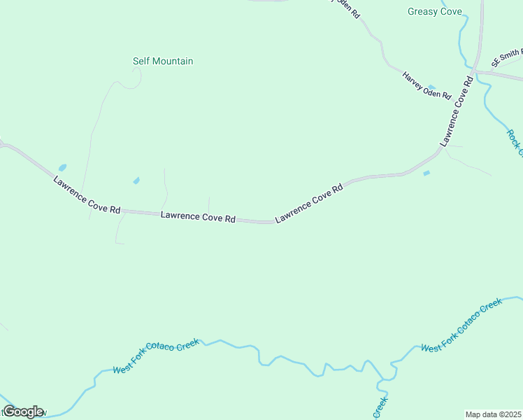 map of restaurants, bars, coffee shops, grocery stores, and more near 2462 Lawrence Cove Road in Eva