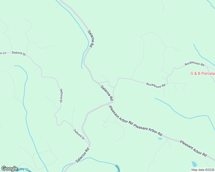 map of restaurants, bars, coffee shops, grocery stores, and more near 5 Rockhouse Road in Waleska