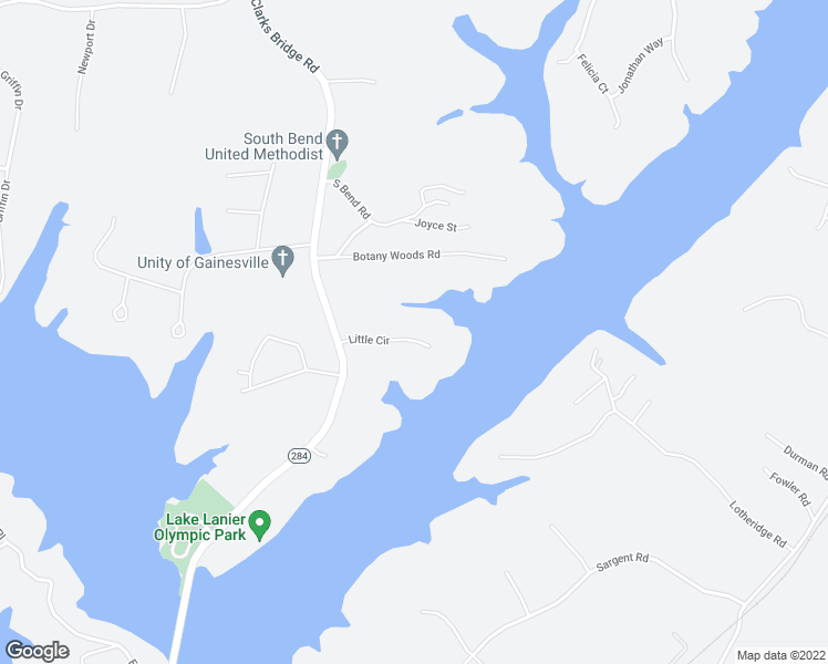 map of restaurants, bars, coffee shops, grocery stores, and more near 3335 Little Circle in Gainesville