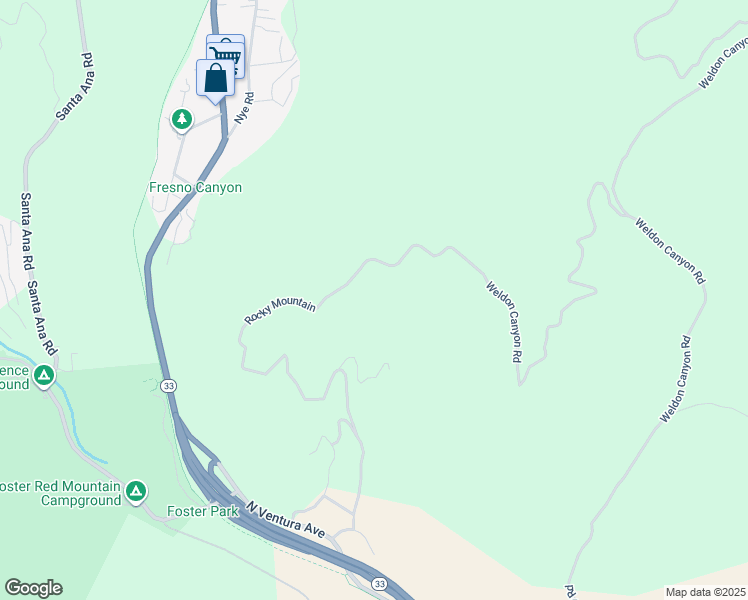 map of restaurants, bars, coffee shops, grocery stores, and more near in Ventura