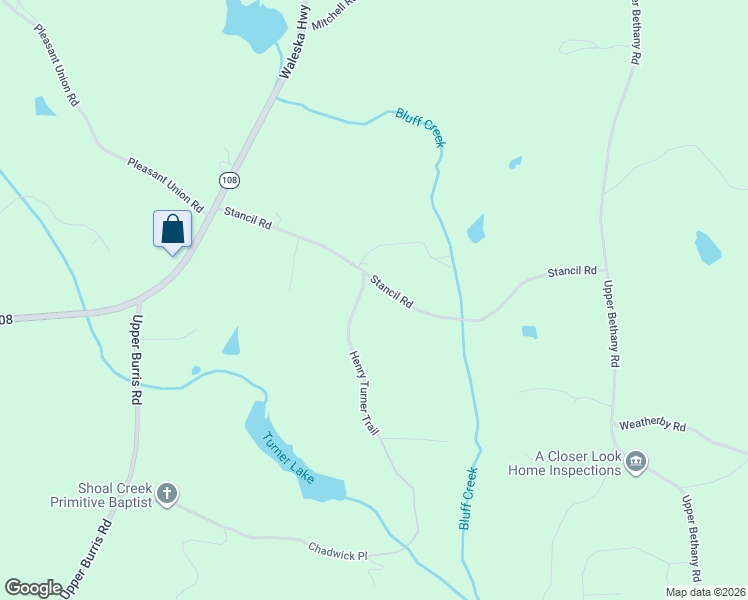 map of restaurants, bars, coffee shops, grocery stores, and more near 149 Henry Turner Trail in Ball Ground