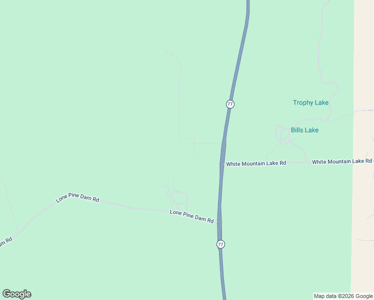 map of restaurants, bars, coffee shops, grocery stores, and more near 2035 Sitgreaves Ranch Road in Show Low