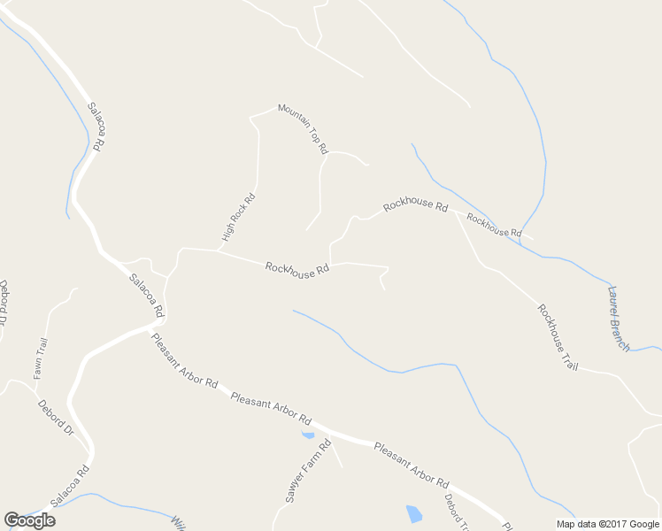 map of restaurants, bars, coffee shops, grocery stores, and more near Rockhouse Road in Cherokee County