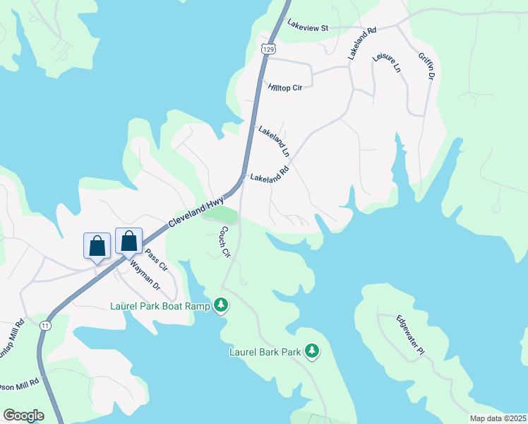 map of restaurants, bars, coffee shops, grocery stores, and more near 3122 Alene Drive in Gainesville