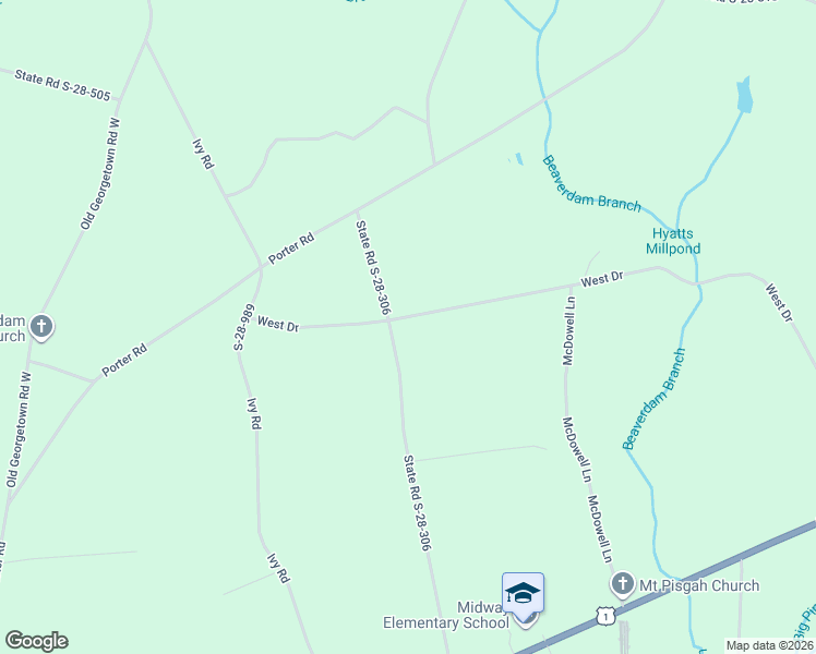 map of restaurants, bars, coffee shops, grocery stores, and more near 1889 West Drive in Cassatt