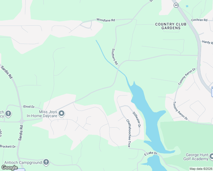 map of restaurants, bars, coffee shops, grocery stores, and more near 3776 Ledan Road in Gainesville