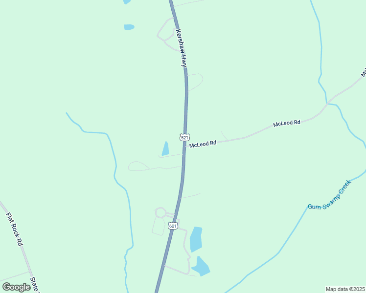 map of restaurants, bars, coffee shops, grocery stores, and more near 1731 Kershaw Highway in Camden