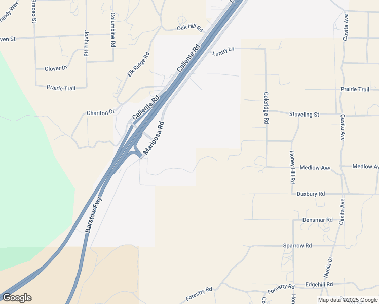 map of restaurants, bars, coffee shops, grocery stores, and more near Meadowlark Avenue in Oak Hills