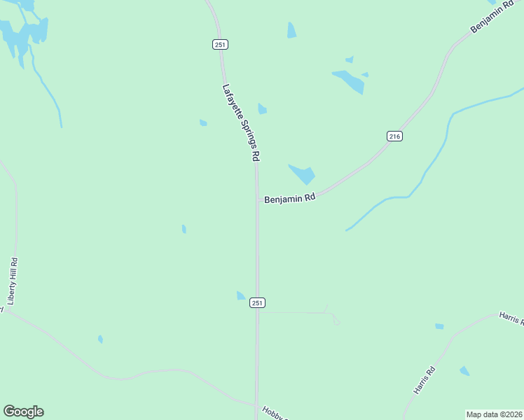 map of restaurants, bars, coffee shops, grocery stores, and more near 439 County Road 251 in Thaxton