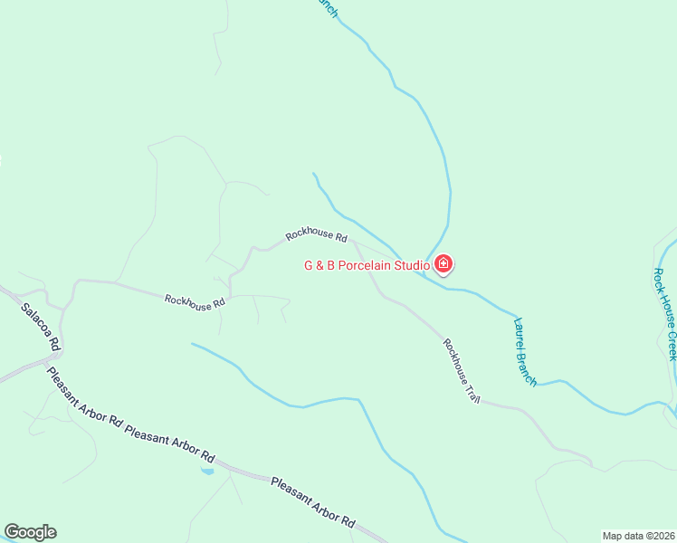 map of restaurants, bars, coffee shops, grocery stores, and more near 1180 Rockhouse Road in Waleska