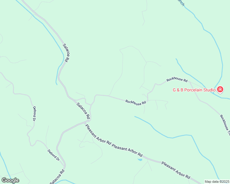 map of restaurants, bars, coffee shops, grocery stores, and more near 148 High Rock Road in Waleska