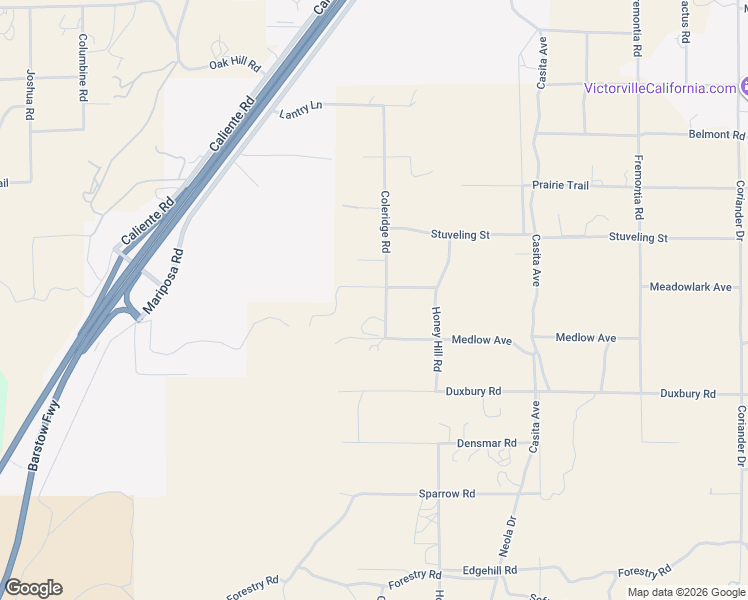 map of restaurants, bars, coffee shops, grocery stores, and more near Coleridge Road in Oak Hills