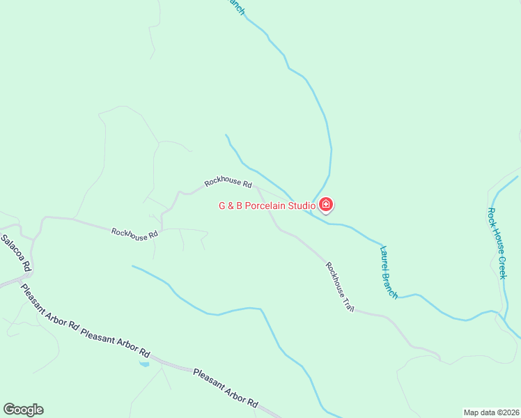 map of restaurants, bars, coffee shops, grocery stores, and more near 1180 Rockhouse Road in Waleska