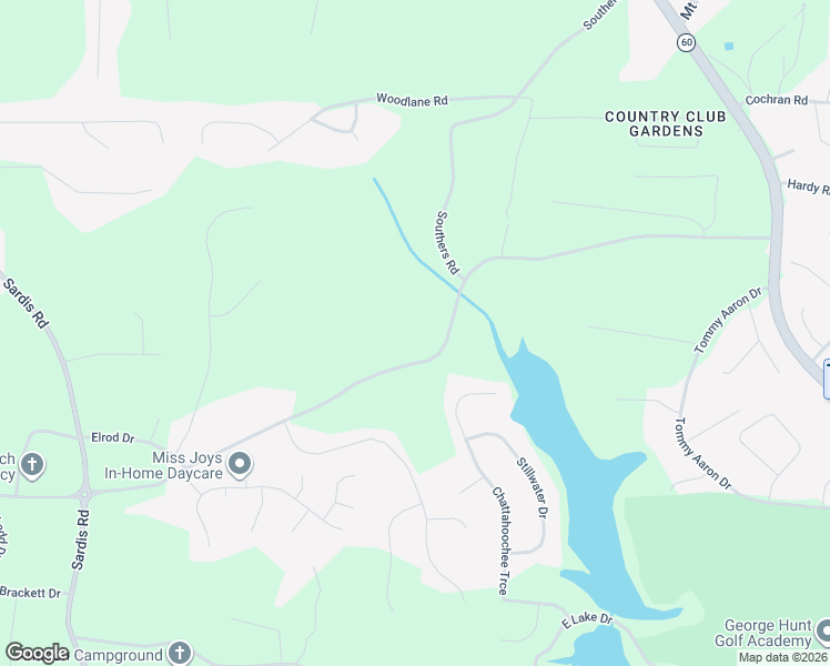 map of restaurants, bars, coffee shops, grocery stores, and more near 3776 Ledan Road in Gainesville