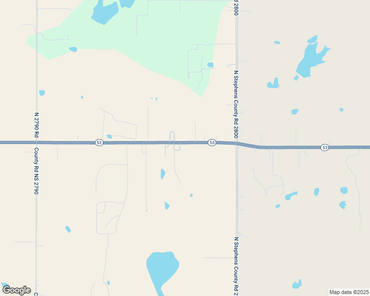 map of restaurants, bars, coffee shops, grocery stores, and more near 279737 Oklahoma 53 in Comanche