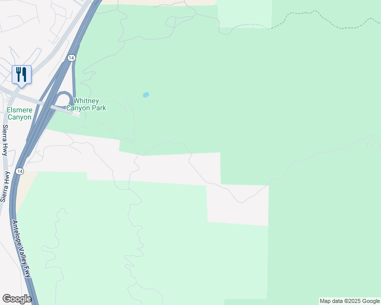 map of restaurants, bars, coffee shops, grocery stores, and more near Santa Clara Truck Trail in Santa Clarita