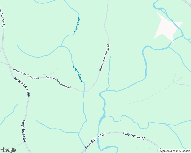 map of restaurants, bars, coffee shops, grocery stores, and more near 611 Generostee Church Road in Starr