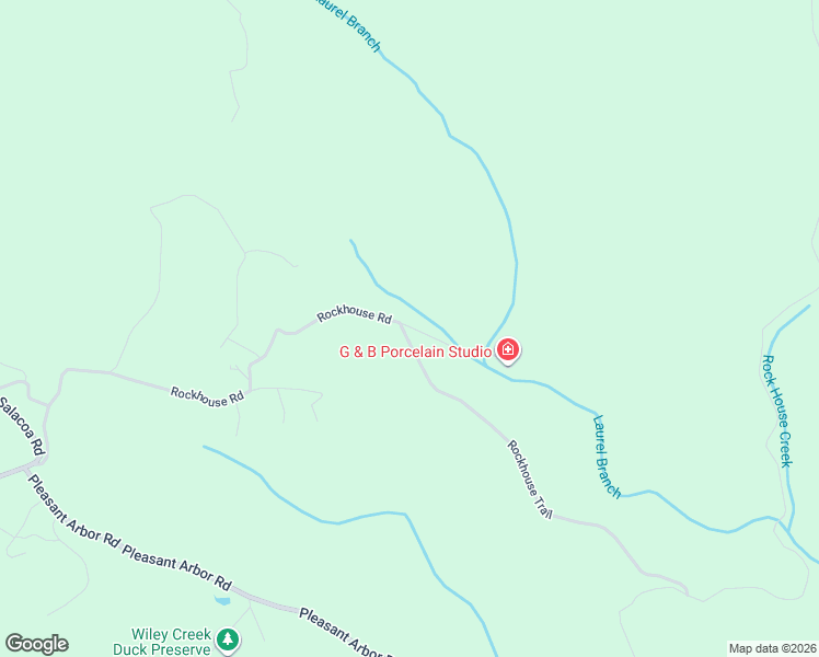 map of restaurants, bars, coffee shops, grocery stores, and more near 1204 Rockhouse Road in Waleska