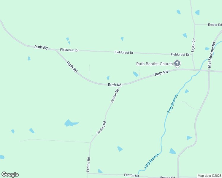 map of restaurants, bars, coffee shops, grocery stores, and more near 4491 Ruth Road in Arab