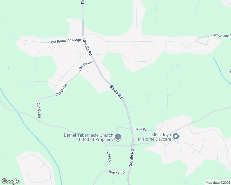 map of restaurants, bars, coffee shops, grocery stores, and more near 4178-4188 Sardis Road in Gainesville