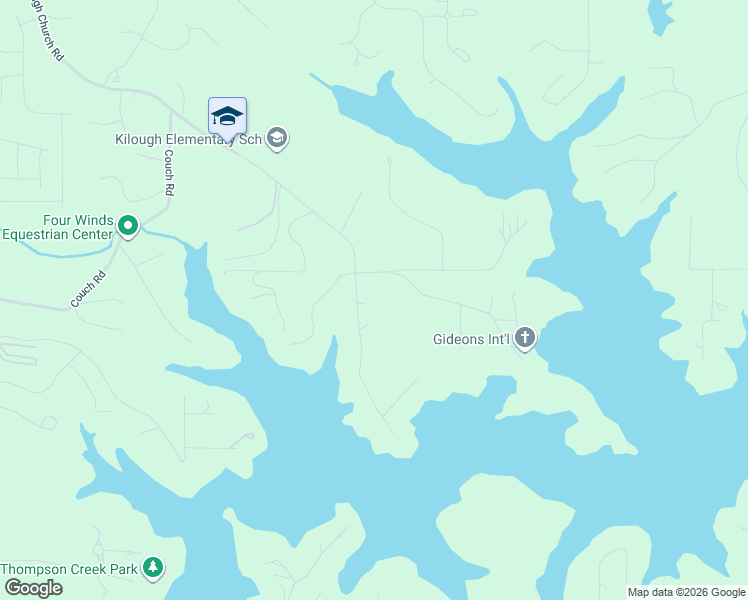 map of restaurants, bars, coffee shops, grocery stores, and more near 1531 Kilough Church Road in Dawsonville