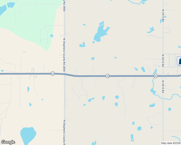 map of restaurants, bars, coffee shops, grocery stores, and more near 280268 Oklahoma 53 in Comanche