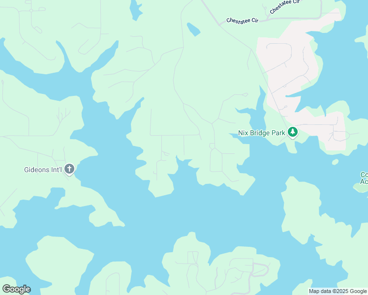 map of restaurants, bars, coffee shops, grocery stores, and more near 258 Woodland Circle in Dawsonville
