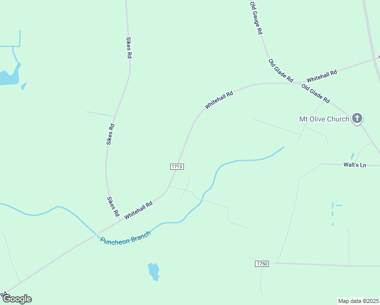 map of restaurants, bars, coffee shops, grocery stores, and more near 15 Galloway Lane in Whiteville